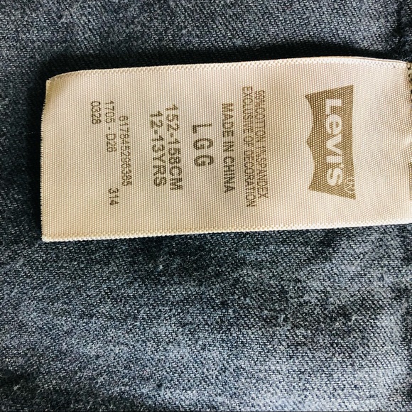 Levi’s LGG 12-13YRS. Denim Blue Kids Jacket Uni-Sex Jacket. - Picture 8 of 14